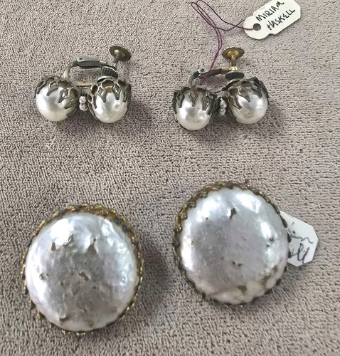 Vintage miriam haskell clip - miriam, &