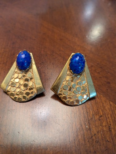 Miriam haskell gold and blue - haskell,